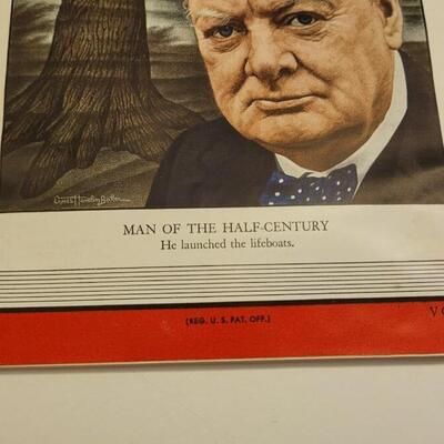 Lot 15: Jan. 2, 1950 Man of the Half Century TIME Magazine