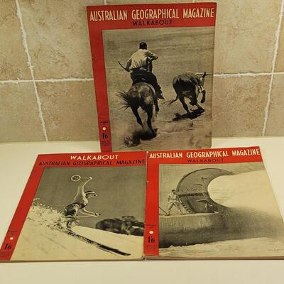Lot 16: 1940's Australian Geographical Magazine (3)