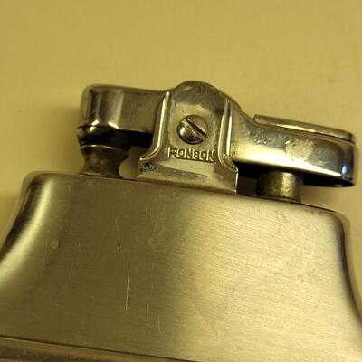 Lot 19: Vintage Ronson Lighter and Cigarette Case