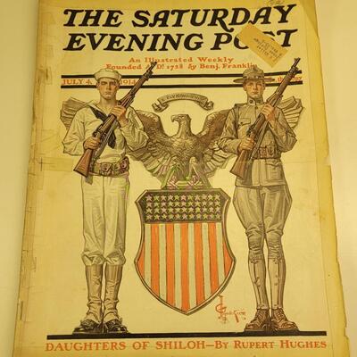 Lot 23: 1912 & 1914 The Saturday Evening Post