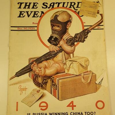 Lot 24: Dec. 30, 1939 The Saturday Evening Post