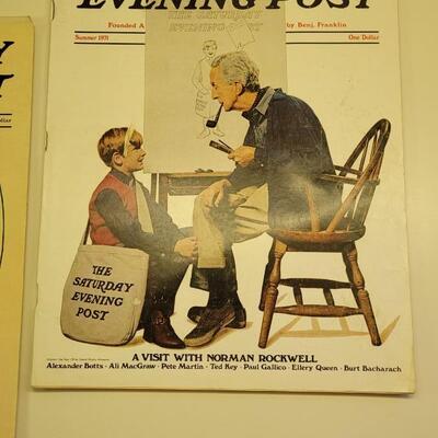 Lot 25: 1970's The Saturday Evening Post Magazines (3)