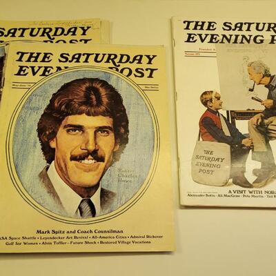 Lot 25: 1970's The Saturday Evening Post Magazines (3)