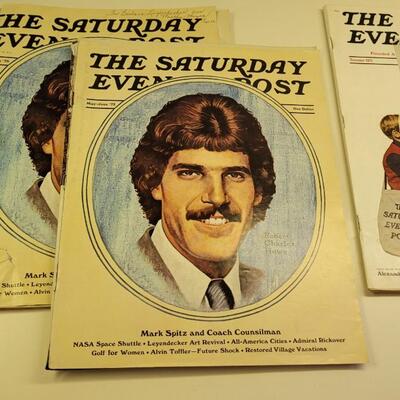 Lot 25: 1970's The Saturday Evening Post Magazines (3)