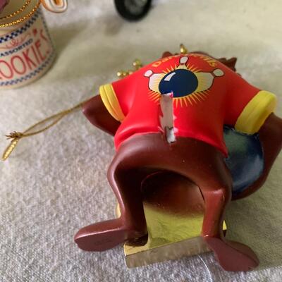 Tasmanian Devil ornaments 1996- 2001