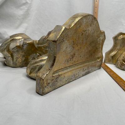 Gold Painted Corbels