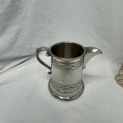 2 metal Steinâ€™s and 1 mini glass stein