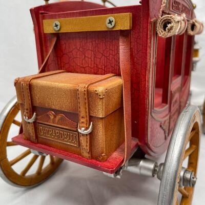 Ghirardelli Chocolate Red Wagon Stage Coach