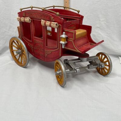 Ghirardelli Chocolate Red Wagon Stage Coach