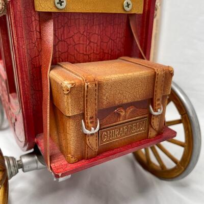 Ghirardelli Chocolate Red Wagon Stage Coach