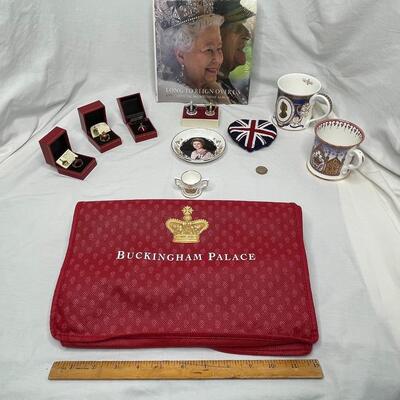 Commemoration  items from Buckingham Palace