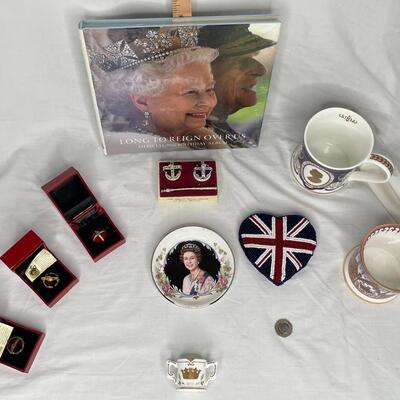 Commemoration  items from Buckingham Palace