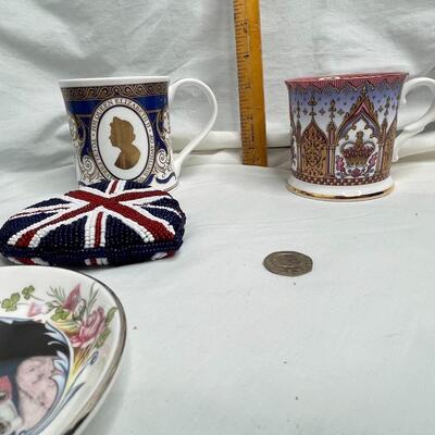 Commemoration  items from Buckingham Palace