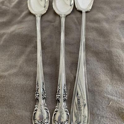 Sterling Silver Flatware Nine Assorted Pieces