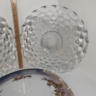 Large Glass Platters