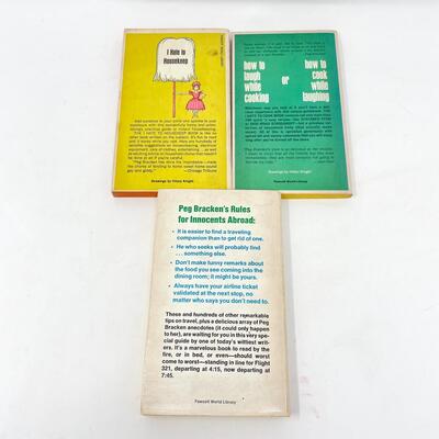 VINTAGE PEG BRACKEN PAPERBACK BOOK BUNDLE
