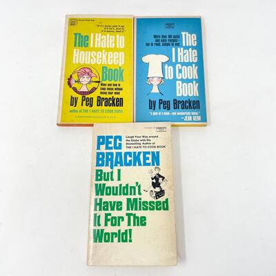 VINTAGE PEG BRACKEN PAPERBACK BOOK BUNDLE