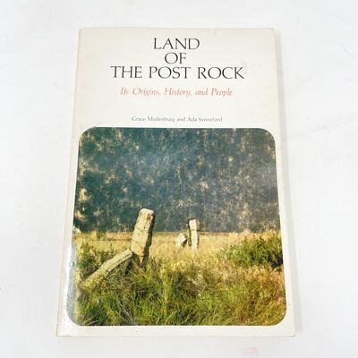 1979 â€œLAND OF THE POST ROCKâ€ PAPERBACK BOOK - KANSAS