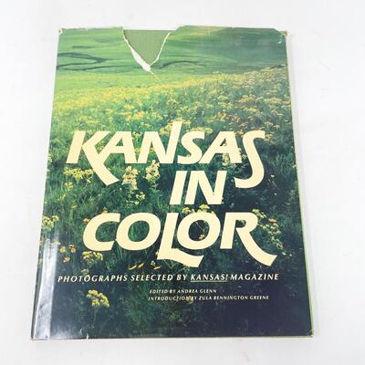 1982 â€œKANSAS IN COLORâ€ - KANSAS! MAGAZINE - LARGE HARDBACK BOOK