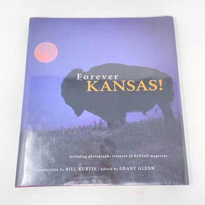 *SIGNED, 1ST EDITION & PRINTING* 2002 â€œFOREVER KANSAS!â€ - KANSAS! MAGAZINE - LARGE HARDBACK BOOK