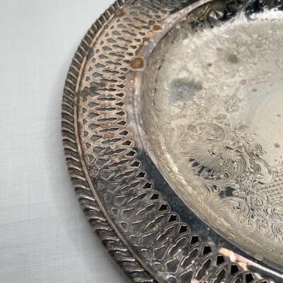 2 silver plated items