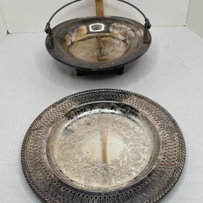 2 silver plated items