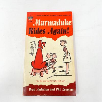 1959 â€œMARMADUKE RIDES AGAINâ€ CARTOON BOOK