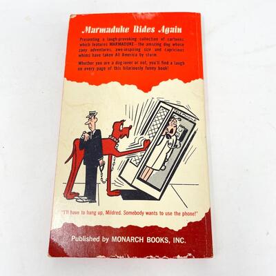 1959 â€œMARMADUKE RIDES AGAINâ€ CARTOON BOOK