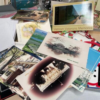 Assorted Cards, tags, Christmas tree, stationery