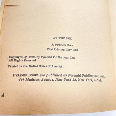 *1ST PRINTING* 1963 â€œBY THE SHEâ€ CARTOON BOOK