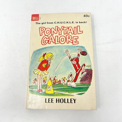 *1ST PRINTING* 1965 â€œPONYTAIL GALOREâ€ LEE HOLLEY CARTOON BOOK