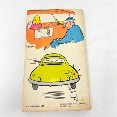 *1ST PRINTING* 1963 â€œSHE DRIVES â€˜EM CRAZYâ€ CARTOON BOOK