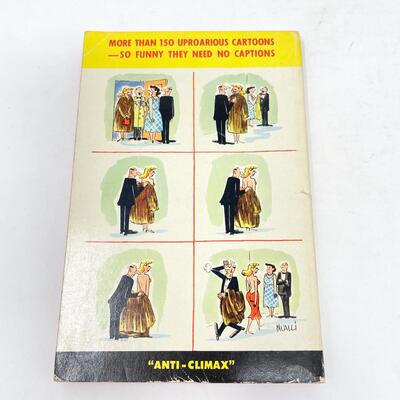 *1ST EDITION* 1954 â€œTOO FUNNY FOR WORDSâ€ CARTOON BOOK