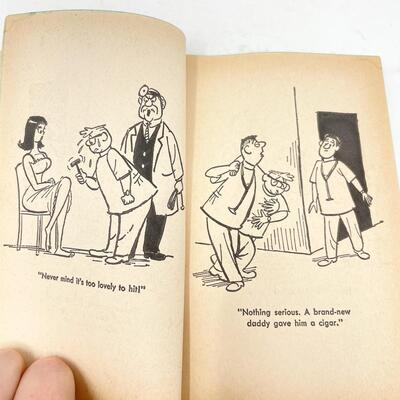 *1ST PRINTING* 1962 â€œIRWIN THE INTERNâ€ B. WISEMAN CARTOON BOOK