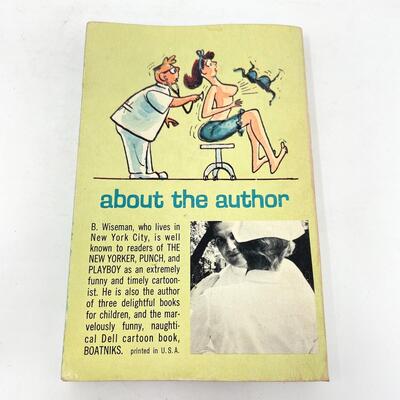 *1ST PRINTING* 1962 â€œIRWIN THE INTERNâ€ B. WISEMAN CARTOON BOOK
