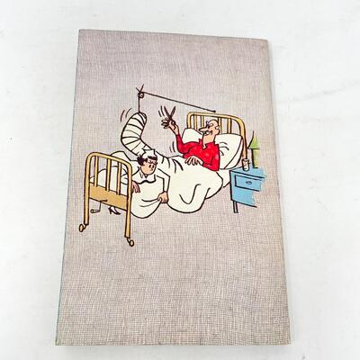 *1ST PRINTING* 1958 â€œNELLIE THE NURSEâ€ CARTOON BOOK
