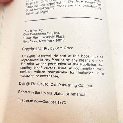 *1ST PRINTING* 1973 â€œHOW GROSS!â€ SAM GROSS CARTOON BOOK