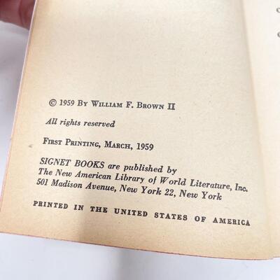 *1ST PRINTING* 1959 â€œBEAT BEAT BEATâ€ WILLIAM F. BROWN CARTOON BOOK #2