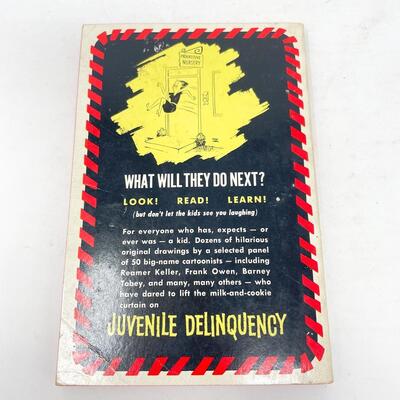 *1ST EDITION* 1956 â€œJUVENILE DELINQUENCYâ€ CARTOON BOOK