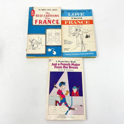 VINTAGE FRENCH CARTOON BOOK BUNDLE #1