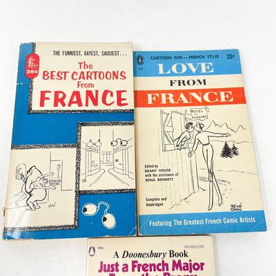 VINTAGE FRENCH CARTOON BOOK BUNDLE #1