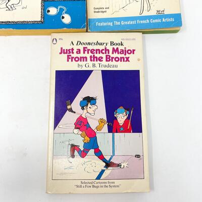 VINTAGE FRENCH CARTOON BOOK BUNDLE #1