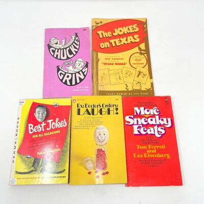 VINTAGE JOKE BOOK BUNDLE #1
