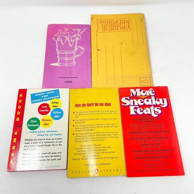 VINTAGE JOKE BOOK BUNDLE #1