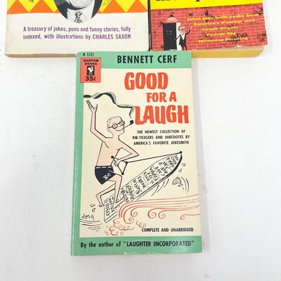 VINTAGE BENNETT CERF JOKE BOOK BUNDLE