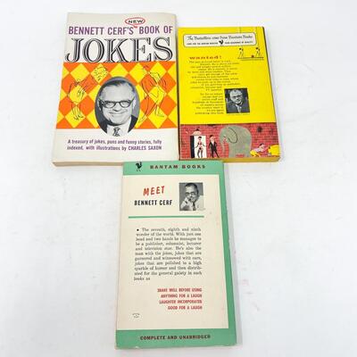 VINTAGE BENNETT CERF JOKE BOOK BUNDLE