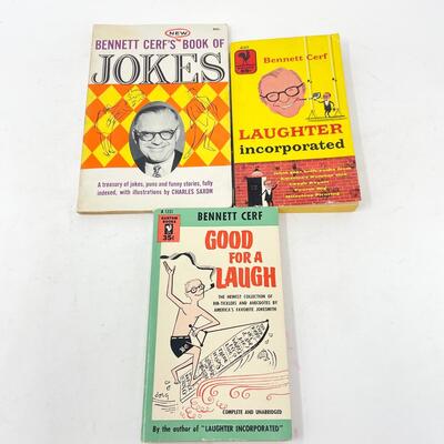 VINTAGE BENNETT CERF JOKE BOOK BUNDLE