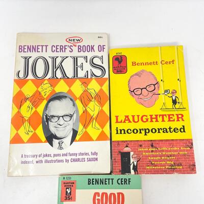 VINTAGE BENNETT CERF JOKE BOOK BUNDLE