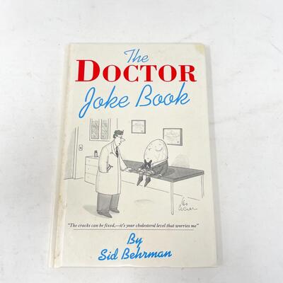 1995 â€œTHE DOCTOR JOKE BOOKâ€ BY SID BEHRMAN HARDBACK BOOK