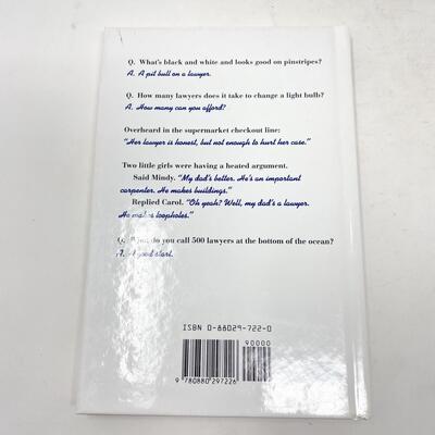 1991 â€œTHE LAWYER JOKE BOOKâ€ BY SID BEHRMAN HARDBACK BOOK